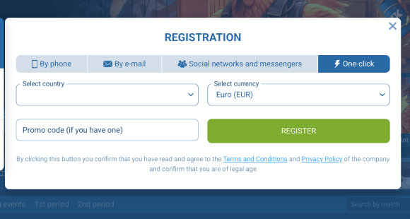 Registreer een account