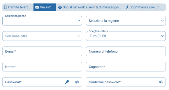 Verifica l’account