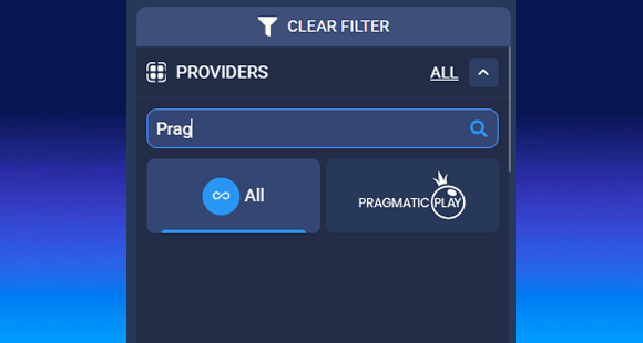 Provider filter